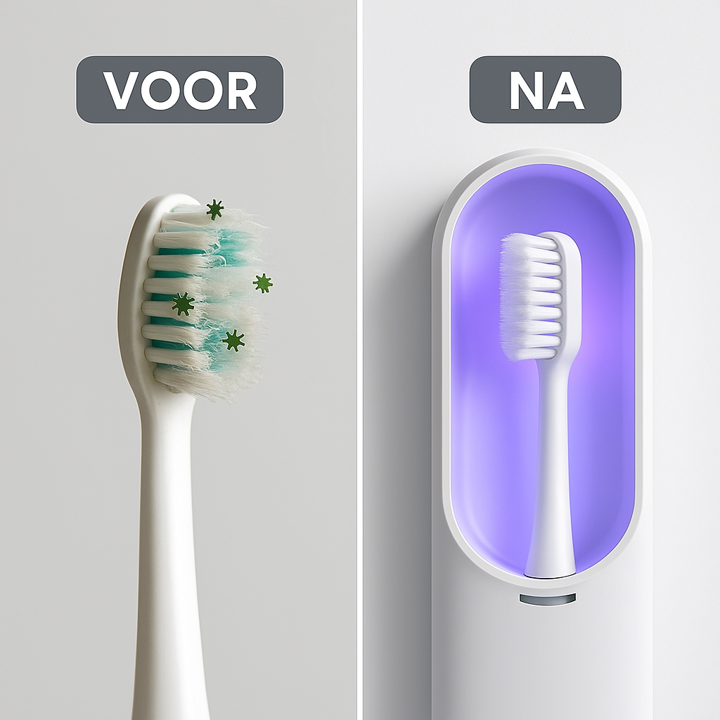 OralCleanse Tandenborstelhouder- Doodt 100% van alle bacteriën